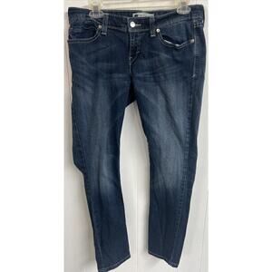 EUC Levi's‎ Demi Curve Women's Low Rise Skinny Stretch Blue Jeans Size 31x30